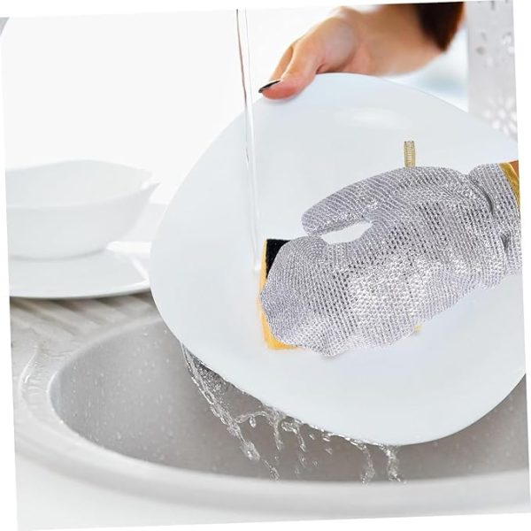 Multipurpose Wire Dishwashing Gloves Pair