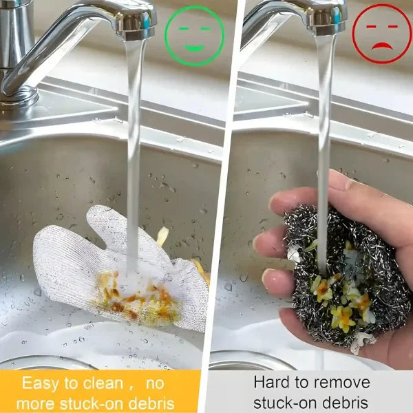 Multipurpose Wire Dishwashing Gloves Pair